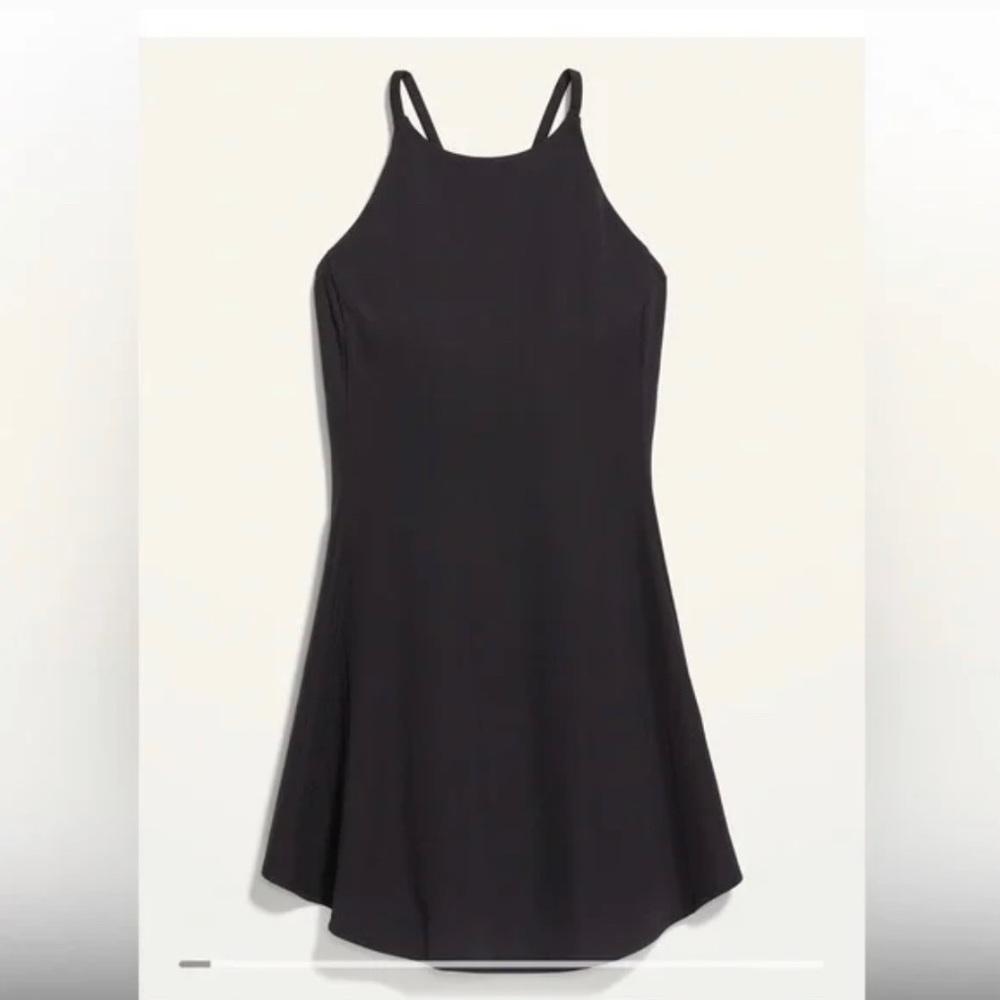 Old Navy black  PowerSoft Sleeveless Sporty Athletic Dress